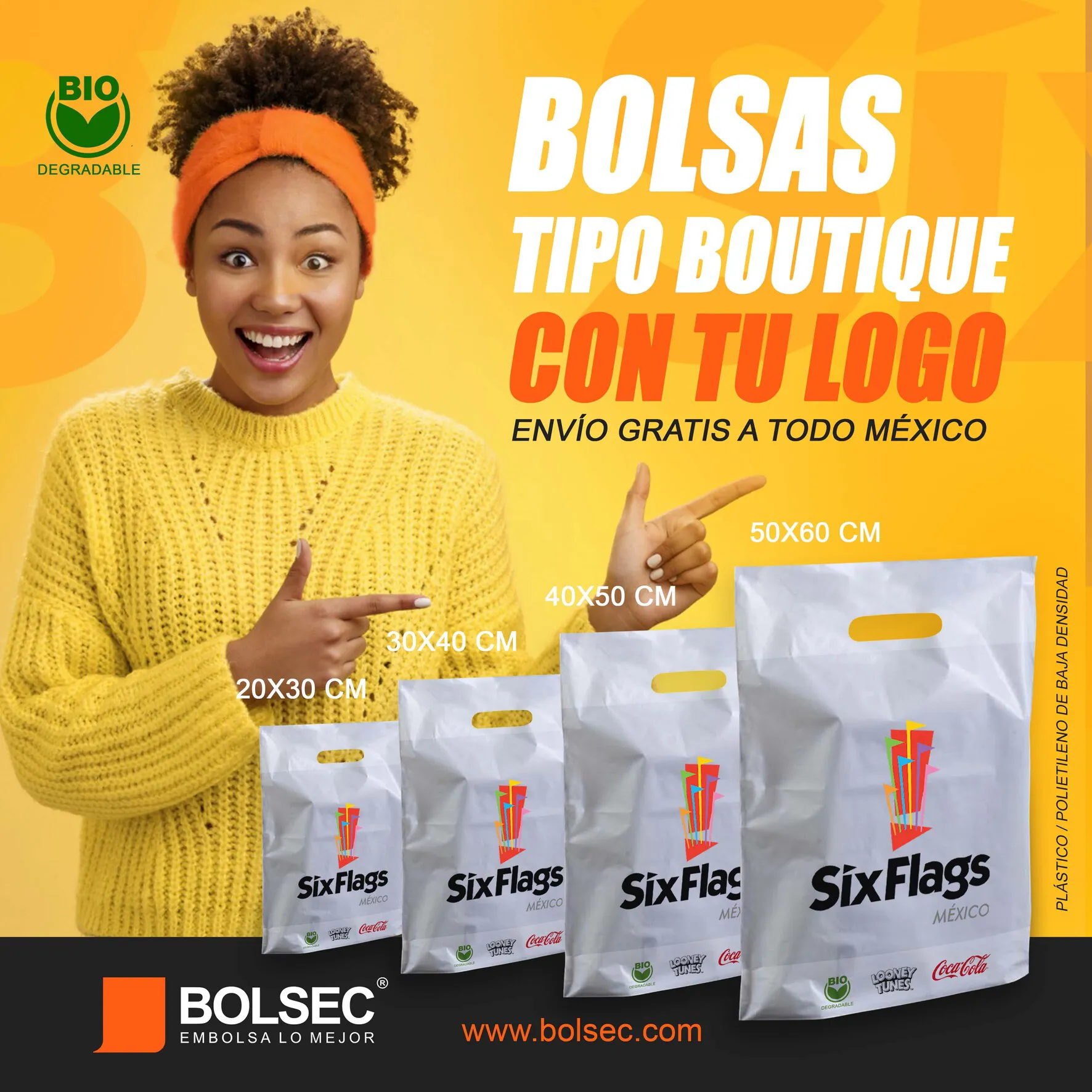 bolsa de plastico impresas con logo